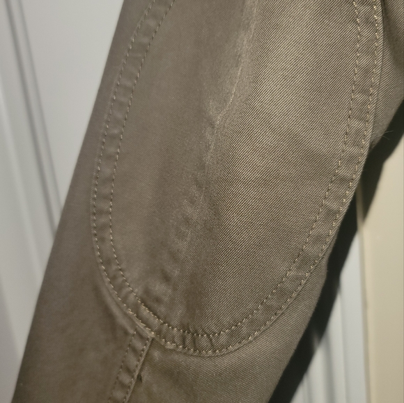 NWOT Ralph Lauren Olive Green Brown Genuine Suede Patch Cotton Blazer Jacket - Picture 9 of 16